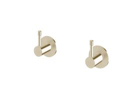 Hero - Sussex Scala Nova Wall Top Assembly PVD Brushed Platinum Gold Lead Free