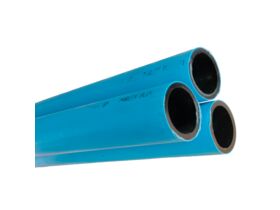 MDPE Pipe Blue Metric
