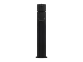 Supporting Image 2 - Mizu Drift Medium Height Basin Mixer Tap Straight Spout Matte Black (6 Star) Lead Free