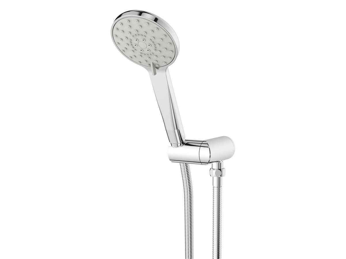 Hero - Posh Bristol Mk2 Handshower with Water Inlet Wall Bracket Chrome (3 Star)
