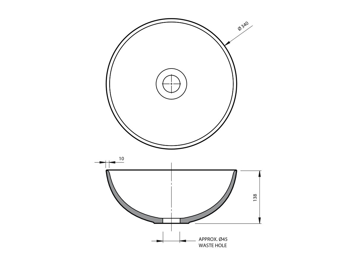 Robert Gordon Clay 340 Basin