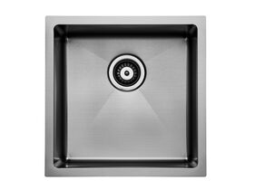 Memo Zenna Single Bowl Sink Gunmetal