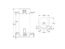 Rheem 125L Electric Hot Water System