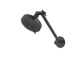 Hero - Posh Solus MK3 Hi Rise Shower 3 Function Matte Black (4 Star)