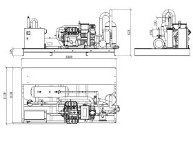 Tecumseh Semi Hermetic Receiver Unit SHR4632ZHR