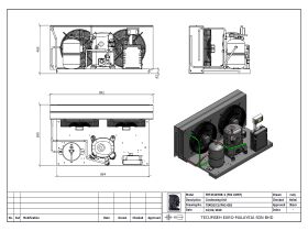 Tecumseh Condensing Unit 1.5Hp R134A MHBP FHT4518NHR-XC