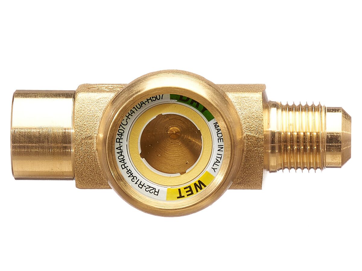 Castel Liquid/Moist Indicator 3/8" Flare Male & Female 3950-33