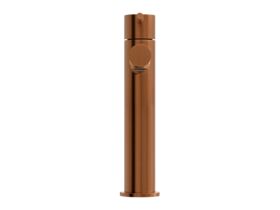 Supporting Image 2 - Mizu Drift Medium Height Basin Mixer Tap Straight Spout Brushed Bronze (6 Star) Lead Free.png