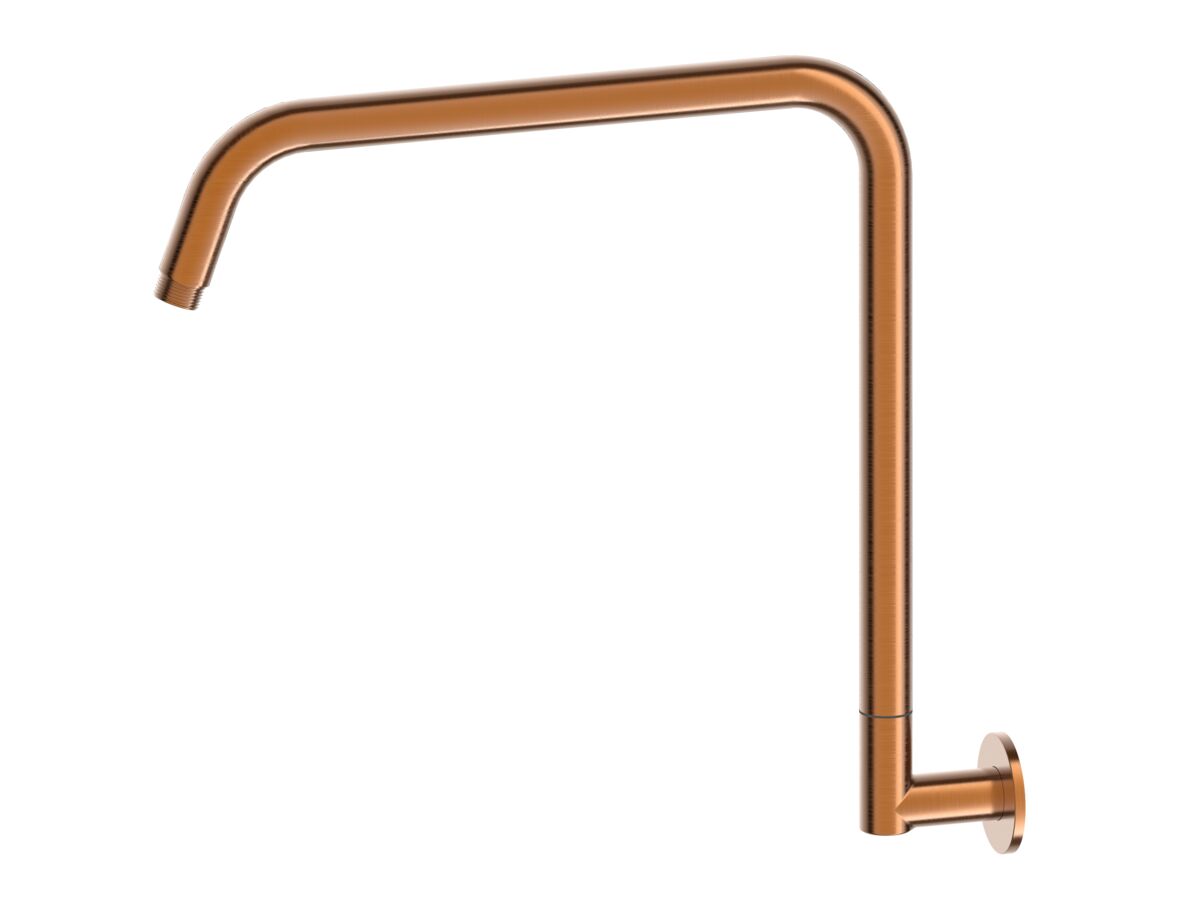 Hero - Mizu Drift Gooseneck Shower Arm Only Brushed Bronze