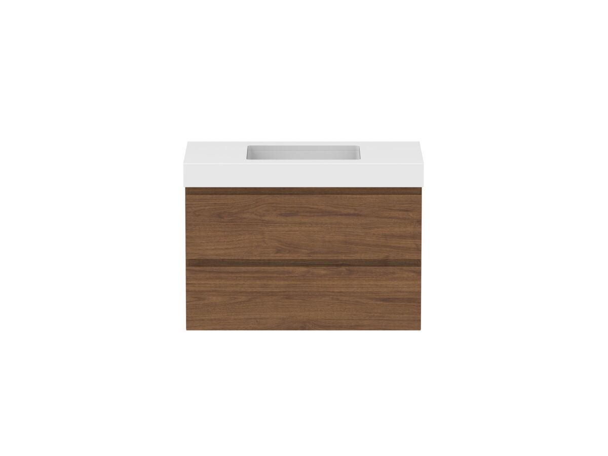 Hero - Posh Domaine 900mm Wall Hung Twin Vanity Unit All-Drawer 90mm Top
