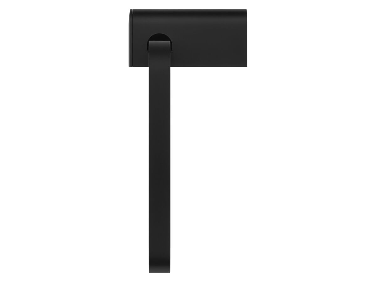 Supporting Image - Mizu Soothe Towel Ring Matte Black - Side
