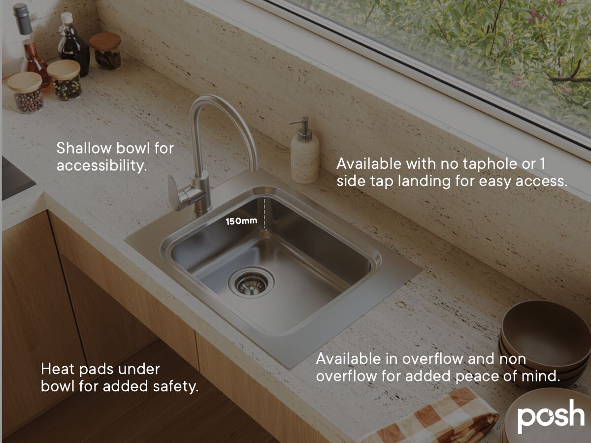 Posh Solus Care Sink Details