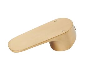 Mizu Silk Floor Mounted Bath Mixer Handle Set Only Brushed Brass