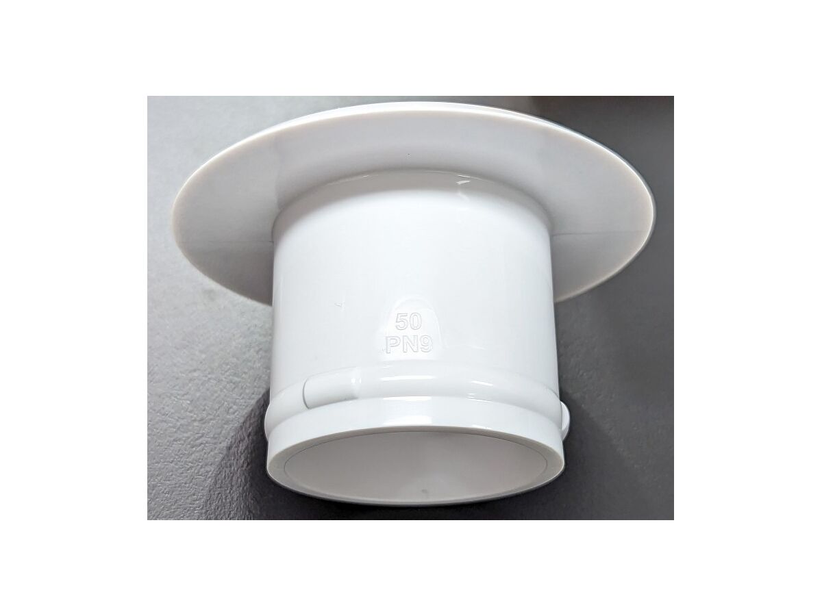 Supporting Image - Spa Electrics Push In Eyeball Return White 50mm Class 9
