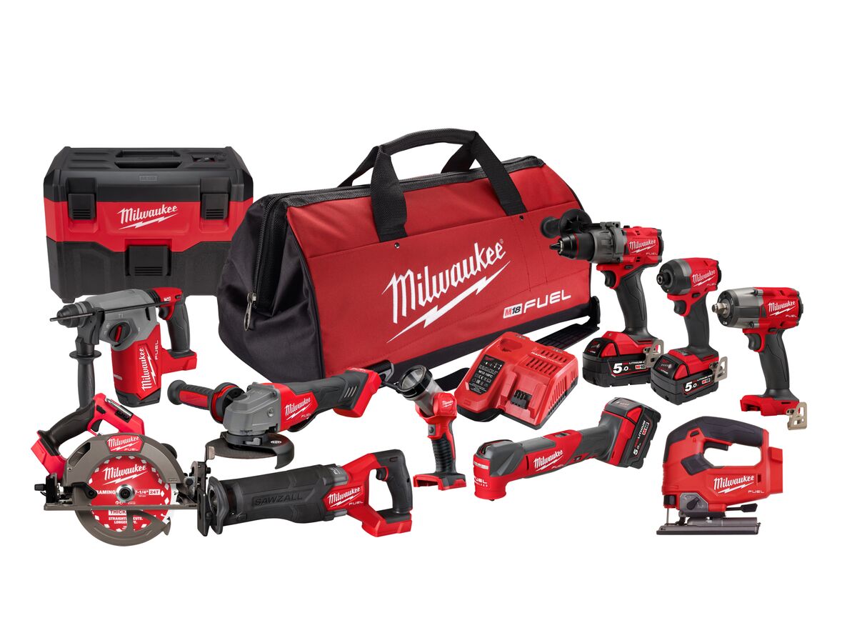 Milwaukee M18 Fuel 11 Piece Power Pack 11A4