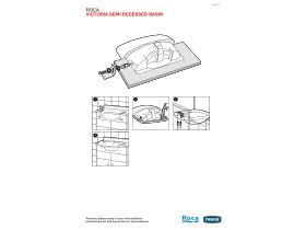 Installation Instructions - Roca Victoria Semi Recessed Basin