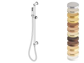 Hero - Faucet Strommen Vara Disc Single Rail Shower Specialty Finish (3 Star)