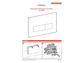 Installation Instructions - Hideaway+ Metal Button