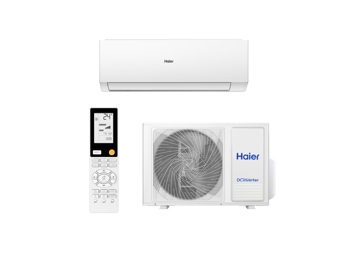 Haier Quartz Plus 2.5kW 3.5kW Wall Hung Split System Air Conditioner Kit