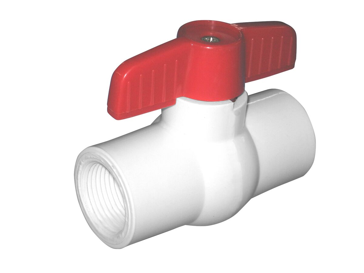 Hero - PVC Ball Valve Compact Threaded