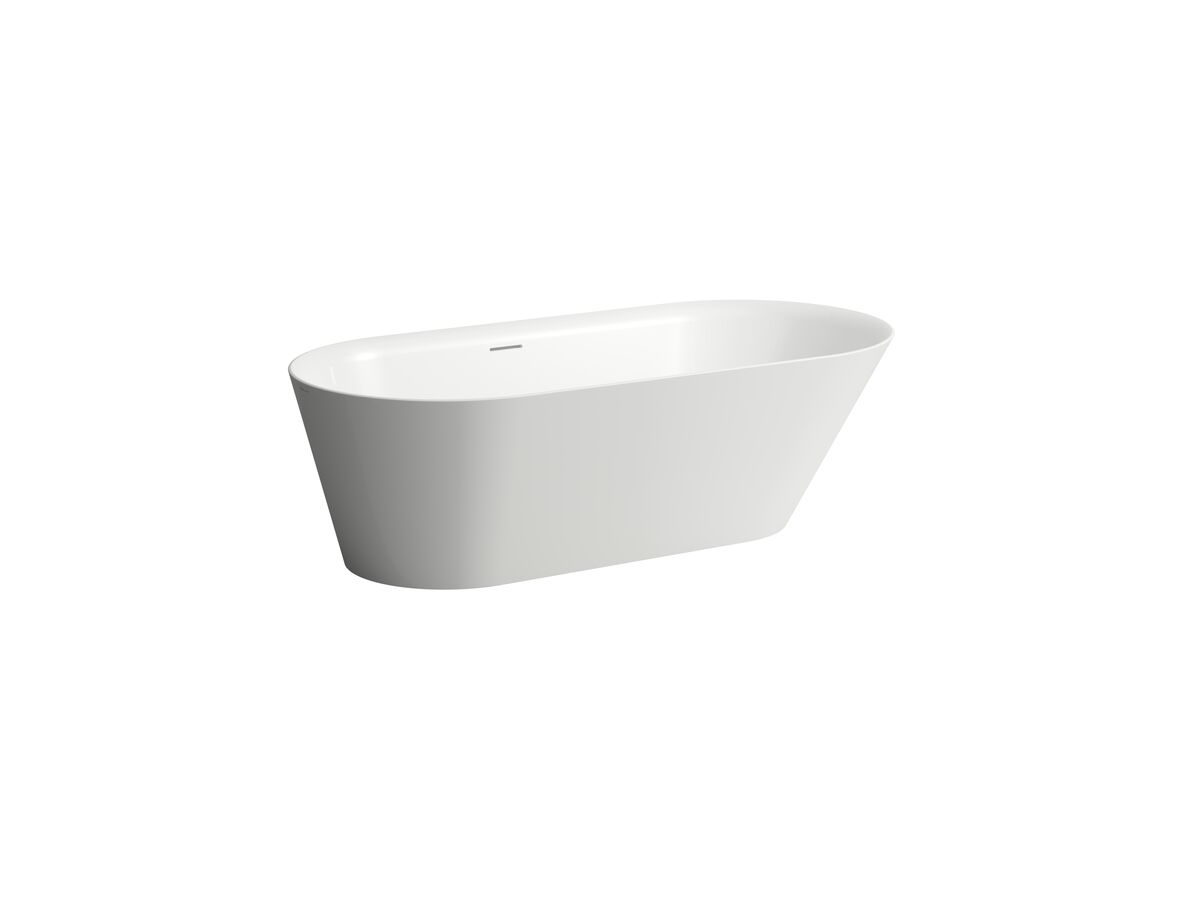 LAUFEN Kartell Freestanding Bath 1715mm Overflow Sentec