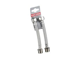 Performa Mixer Tap Extension Hose Connector 150mm Stainless Steel Low-Temp Lead Free