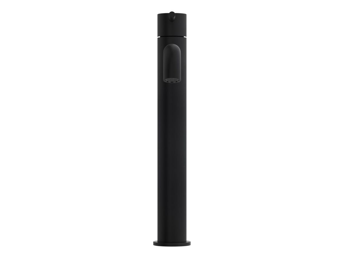Supporting Image 2 - Mizu Drift Extended Basin Mixer Curved Spout Matte Black (6 Star) Lead Free