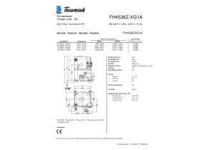 TECUMSEH COMPRESSOR 3HP R404 MHBP FH4538Z-XG