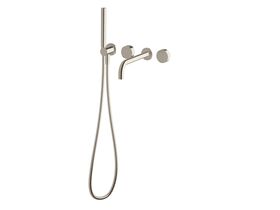 Hero - Sussex Pure Elemental Progressive Bath Mixer System with Handshower 250mm PVD Brushed Nickel