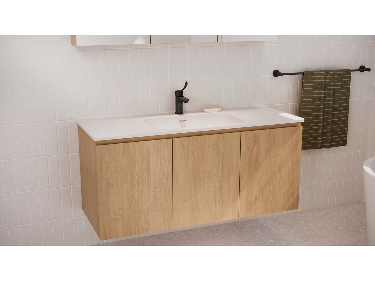 Posh Solus Basin Mixer with Extended Lever Matte Black (5 Star) Lead Free