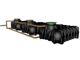 Platin Retention Tank Filter Package