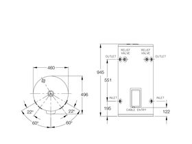 Rheem Electric DH 80 Litre