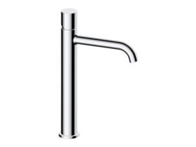 Hero - Mizu Drift Dial Extended Height Basin Mixer Tap Curved Spout Chrome (6 Star) Lead Free