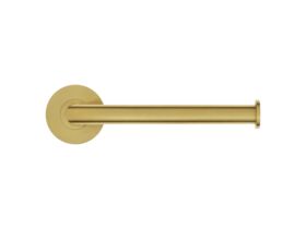 Supporting Image 2 - Mizu Drift Reversible Toilet Roll Holder Brushed Brass - Front