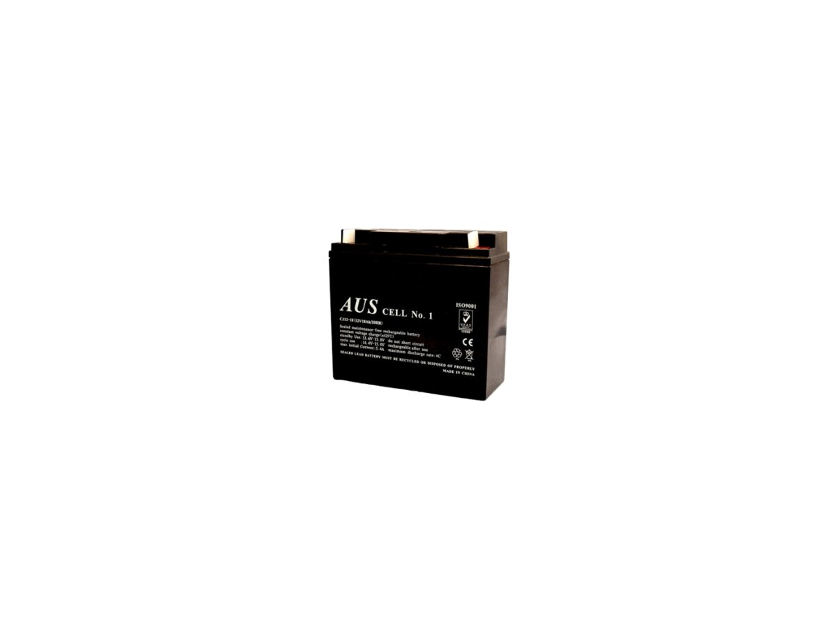18AH 12VDC Lead Acid Battery