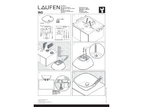 Installation Instructions - LAUFEN Ino Counter Basin with Overflow No Taphole 500mm White