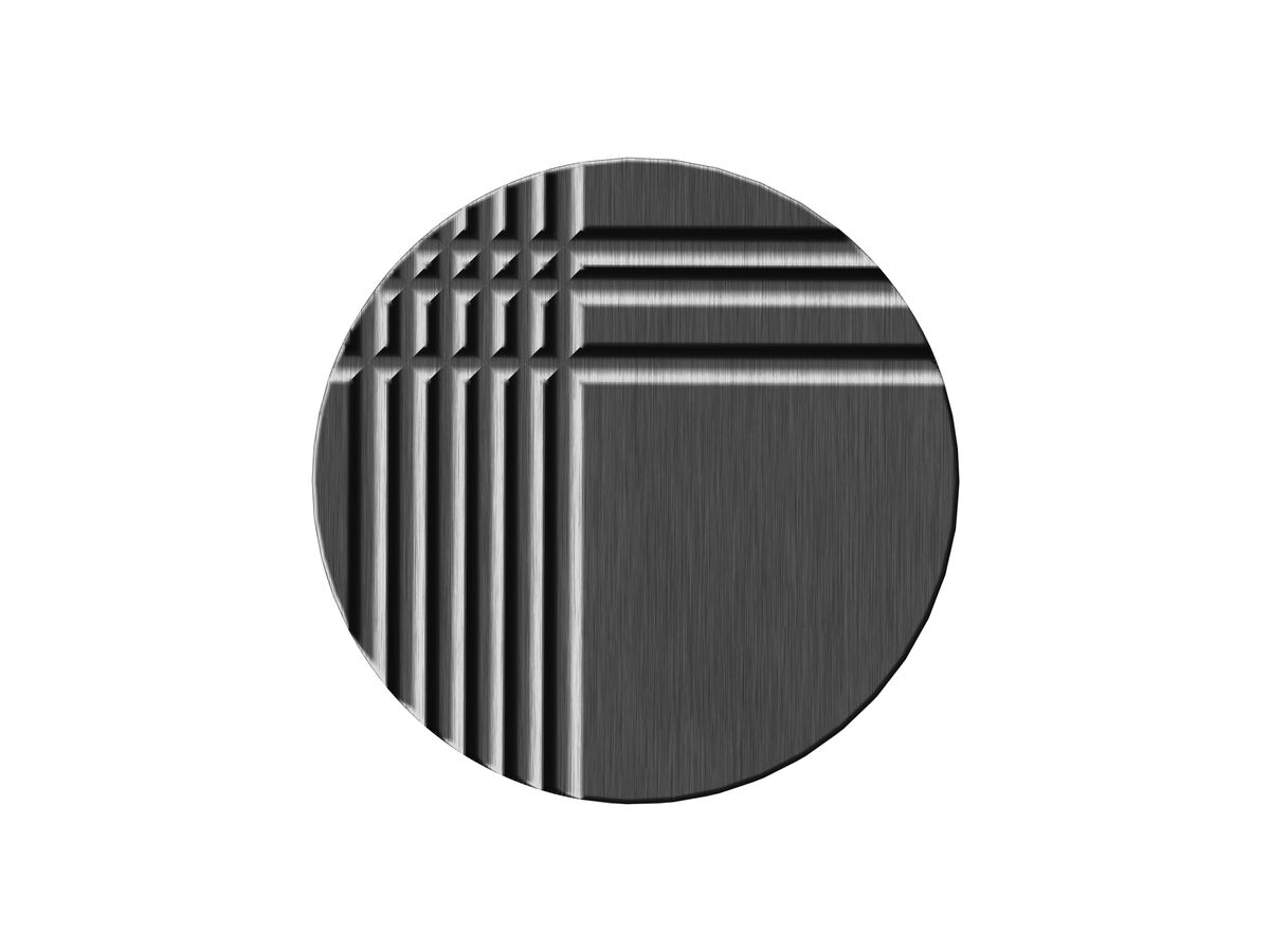 Hero - Sussex Pure Elemental Handle Insert Strati PVD Brushed Gunmetal