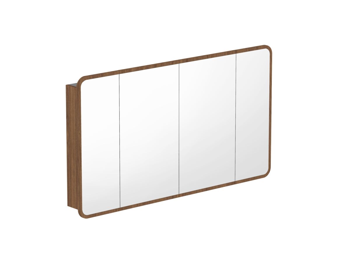 Supporting Image - Kado Lux Framed 4 Door Mirror Shaving Cabinet 1500mm x 840mm