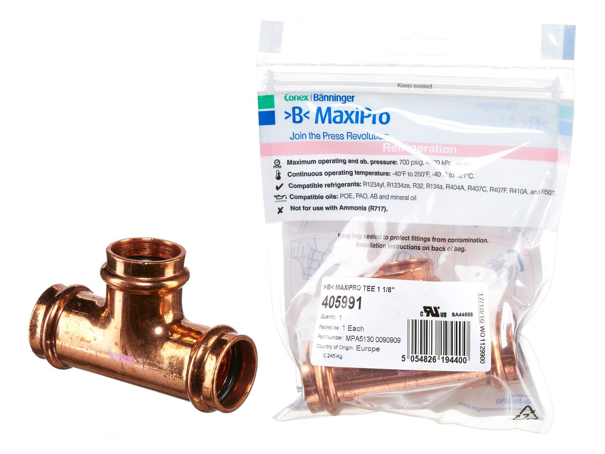 >B< Maxipro Tee 1 1/8" Bag of 1