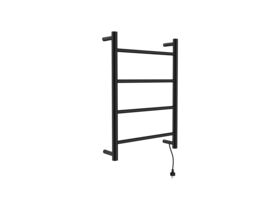 Posh Solus MK2 Heated Towel Rail 700mm x 500mm Matte Black