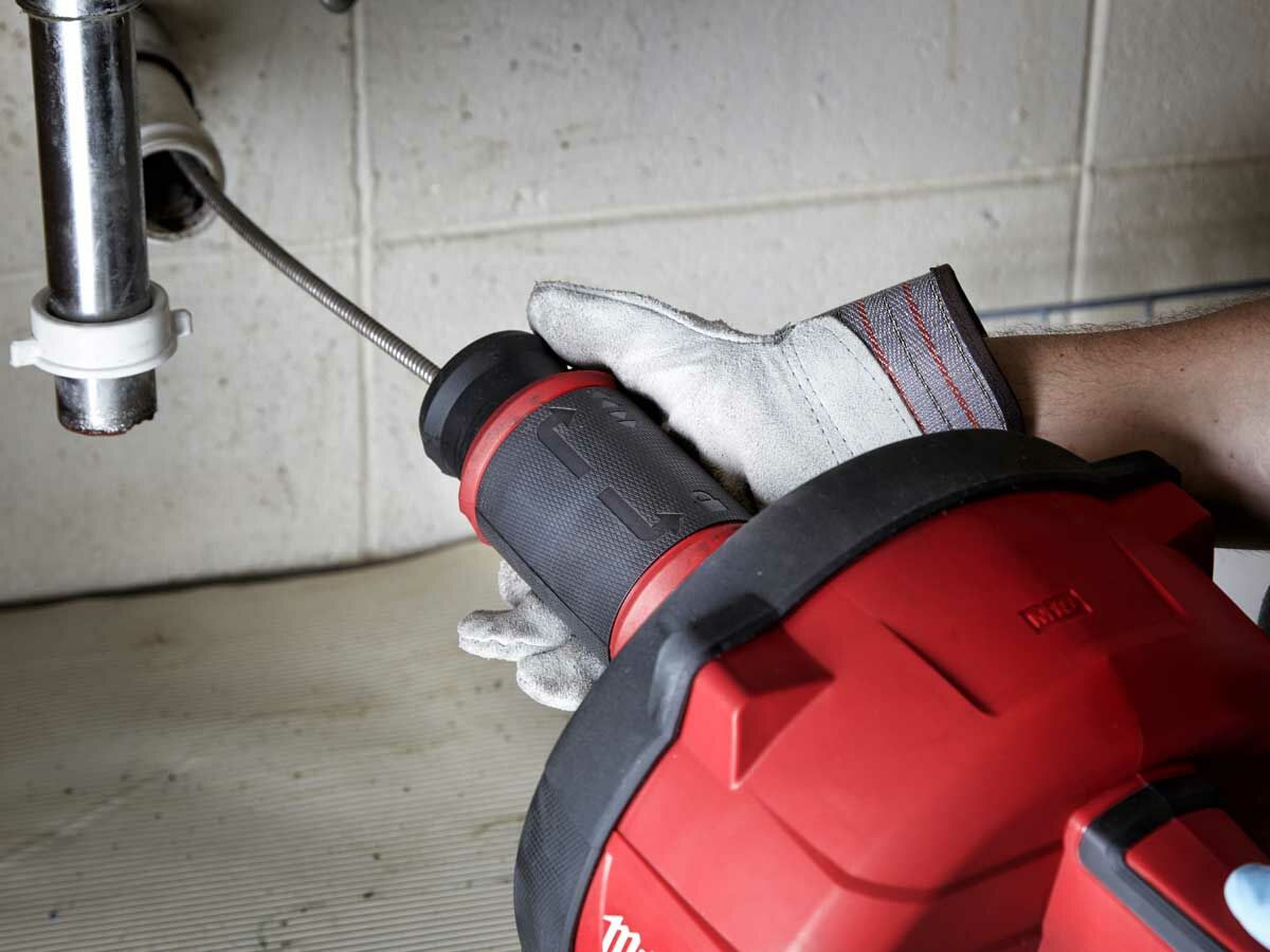 Milwaukee Cordless Drain Snake Kit M18