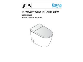Installation Instructions - Roca Ona In-Wash In-Tank Back to Wall (4 Star)