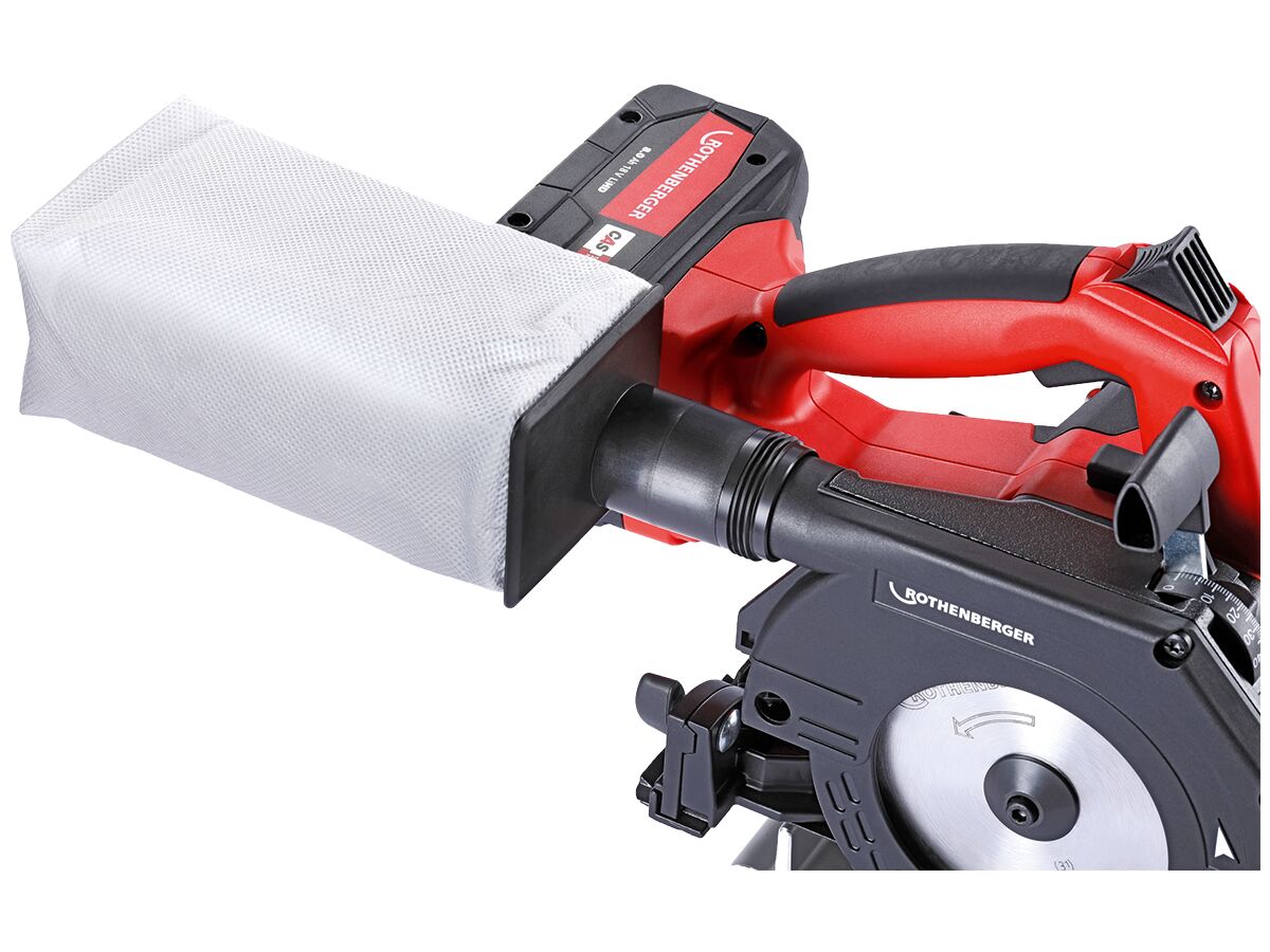 Rothenberger Battery Pipecut Mini Set (includes universal blade, 8AH battery & charger)