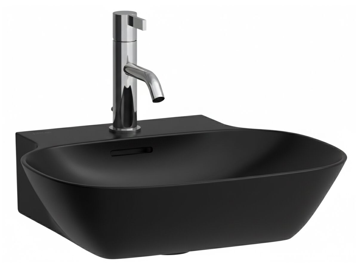 LAUFEN Ino Counter/Wall Basin 450mm x 410mm 1 Taphole with Overflow ...