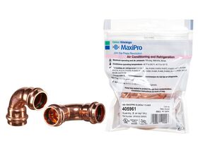 >B< Maxipro Elbow 90 Degree x 1" Bag of 2