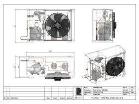 Tecumseh Compac Condensing Unit R134a PACS4511Y 1 Phase
