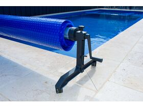 Henden Mobile Pool Roller Black