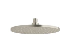 Sussex Pure Shower Head 250mm Brushed Nickel (3 Star)