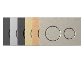 Geberit Omega01 Dual Flush Button Range Lineup