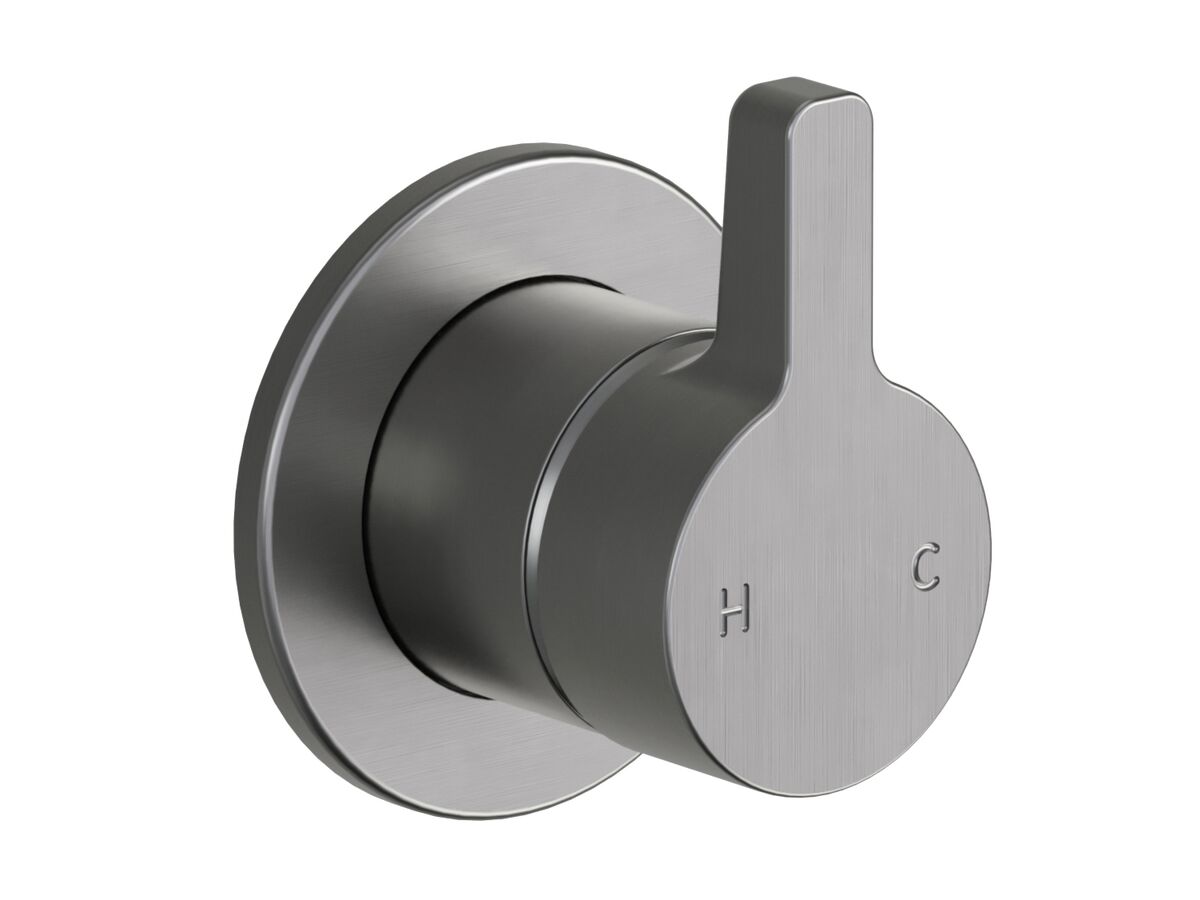 Supporting Image - Faucet Strommen Vara Fin Shower Mixer Tap Trimset Brushed Graphite Lead Free